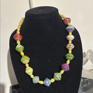 Colorful Beaded Necklace